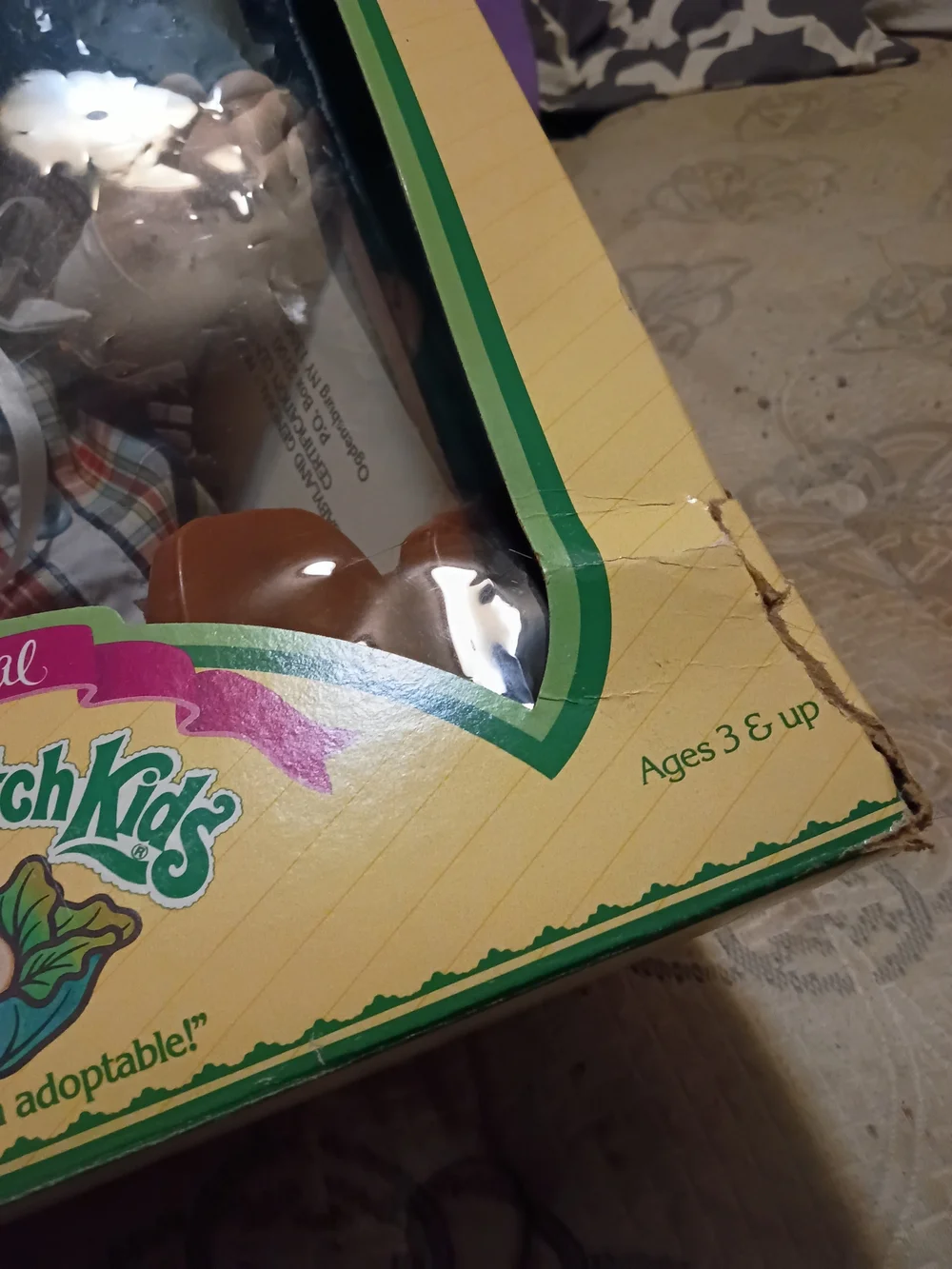 Violet Katrine Original Cabbage Patch Doll In Original Box